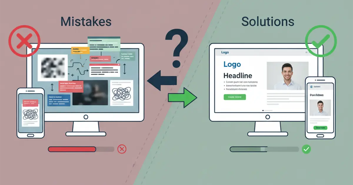 11 kļūdas mājaslapās – un kā no tām izvairīties