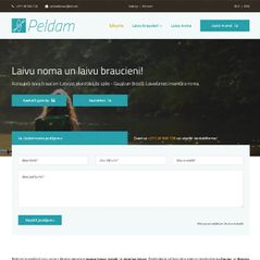 Mājaslapas izstrāde peldam.lv