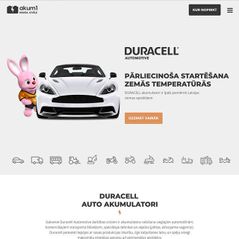 akum1.lv mājas lapas izstrāde