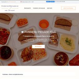 Mājaslapas izstrāde pusdienupiegade.lv