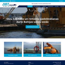 Mājaslapas izstrāde aqt.lv